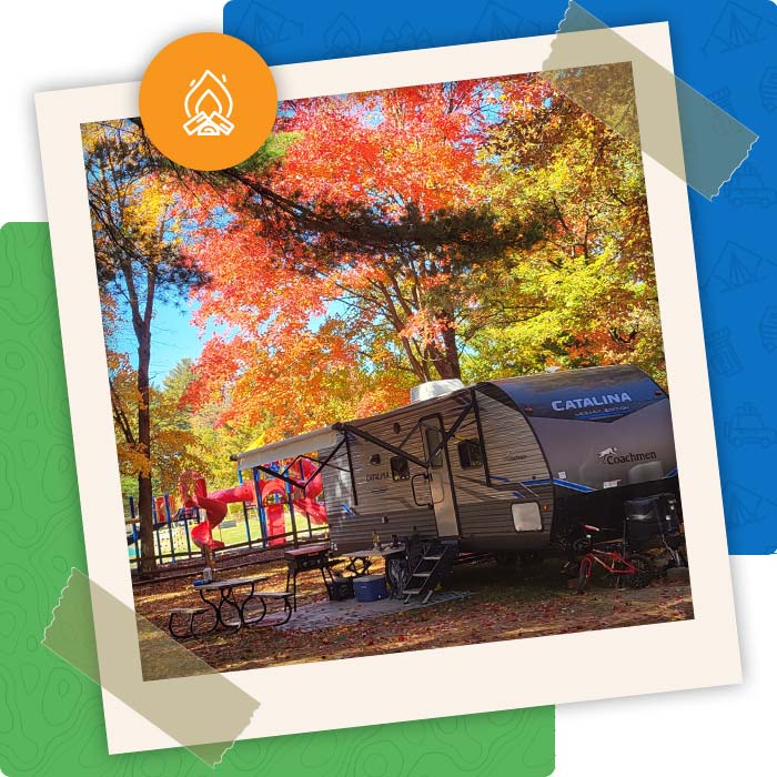 Get a spring or fall seasonal campsite special today at Pineland Campground